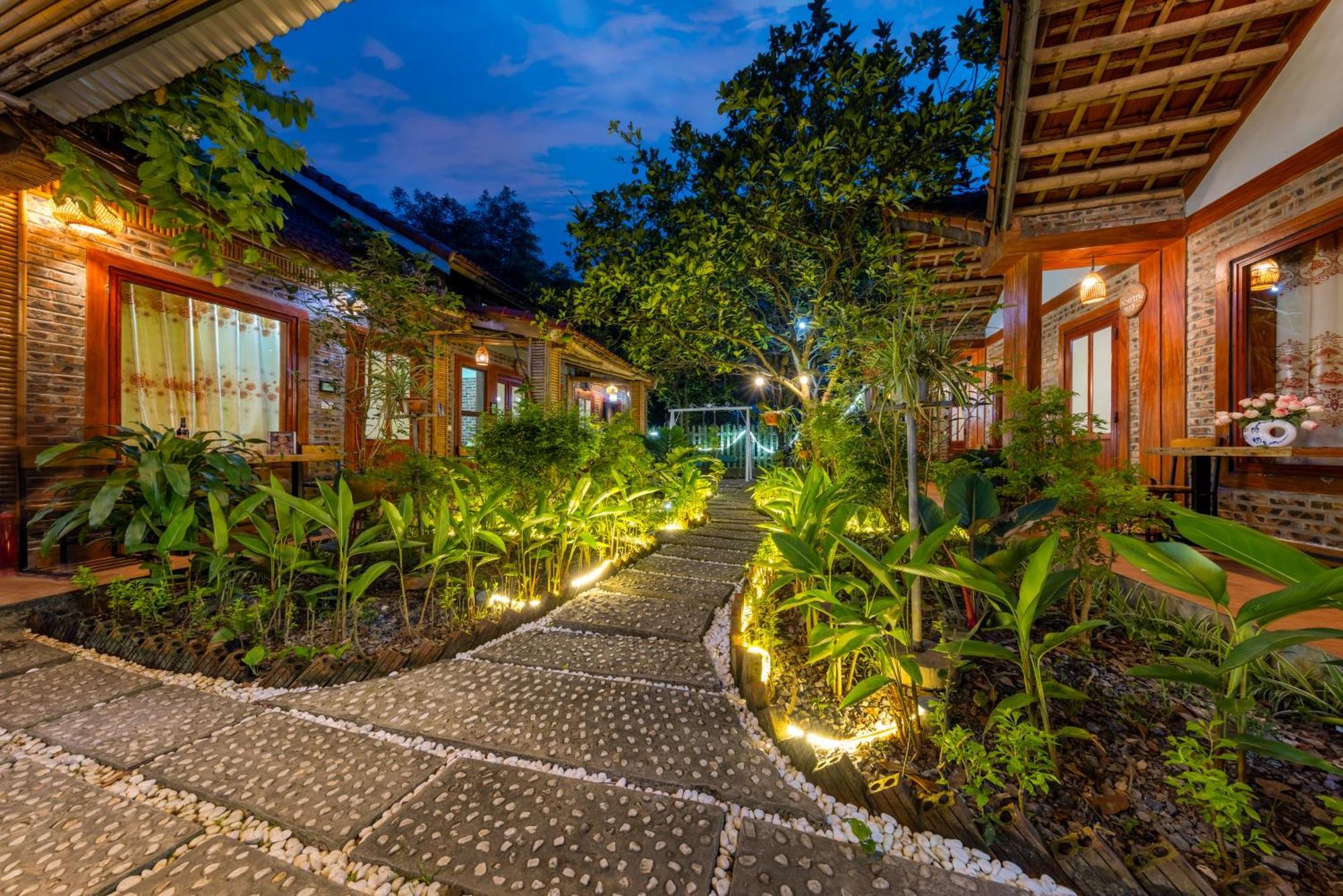 Tam Coc Moonlight Bungalow Van Lam ภายนอก รูปภาพ