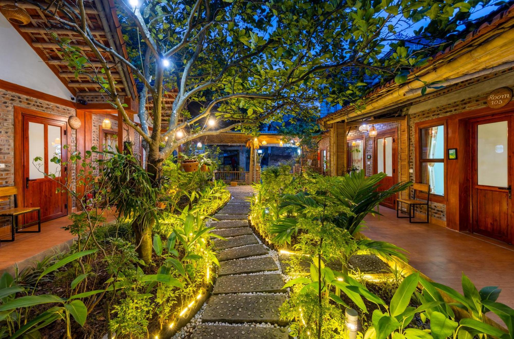 Tam Coc Moonlight Bungalow Van Lam ภายนอก รูปภาพ